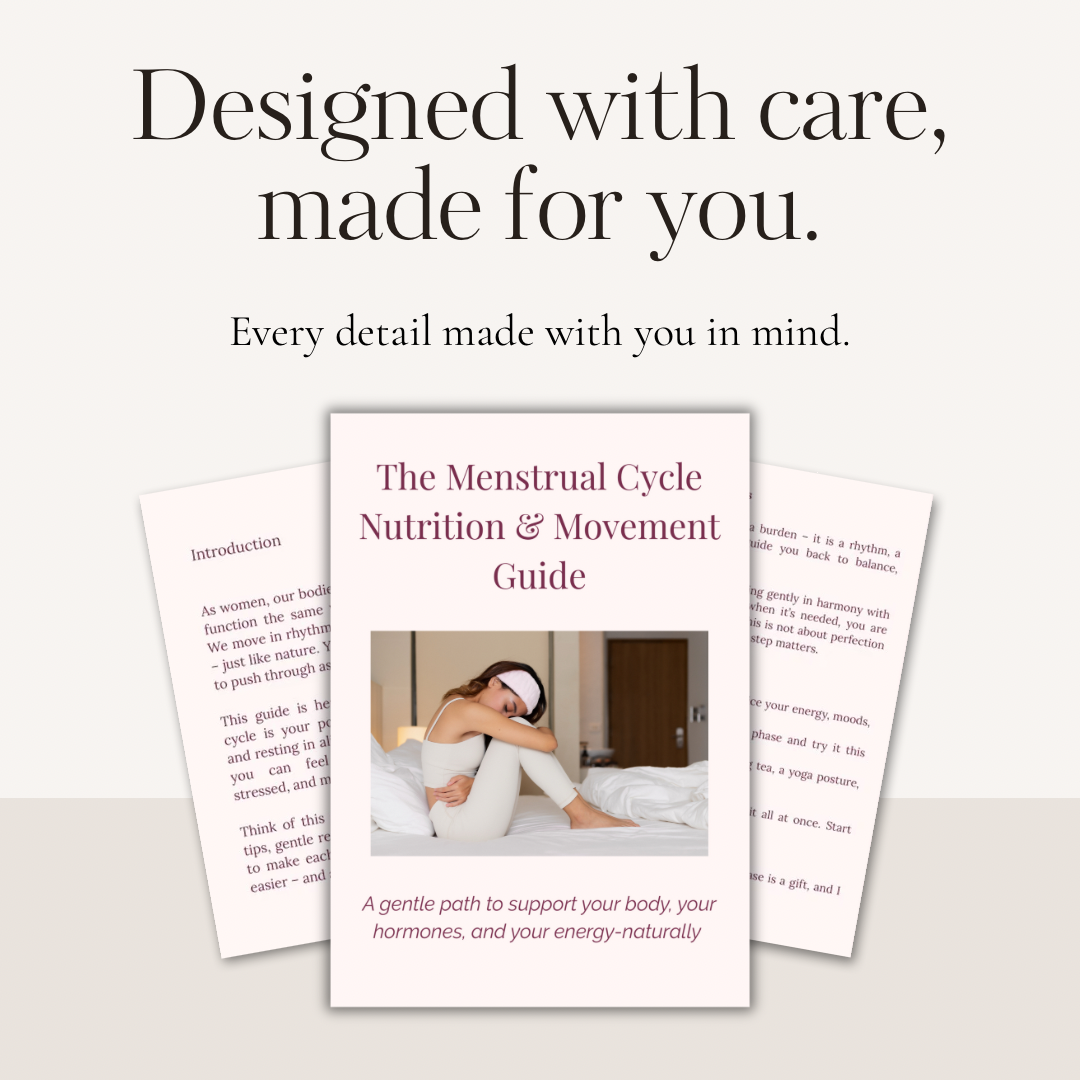 The Menstrual Cycle Nutrition & Movement Guide