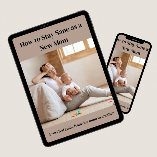 How to Stay Sane as a New Mom