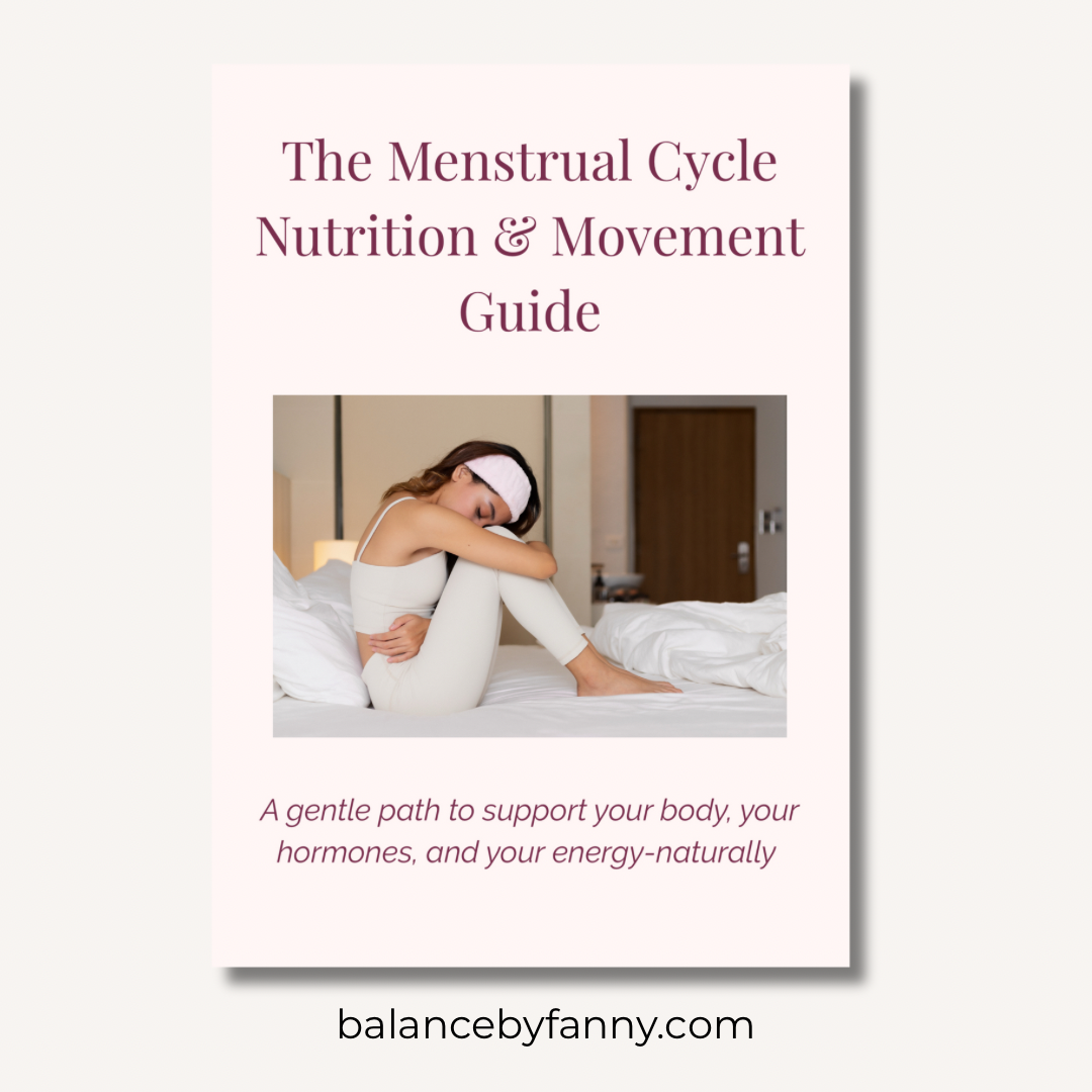 The Menstrual Cycle Nutrition & Movement Guide